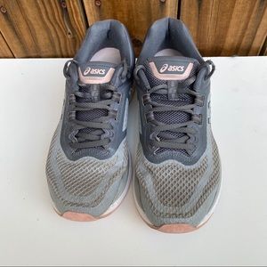 Asics Womens GT-2000 Grey Pink Running T855N 9.5